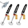 TOOLEAGUE 3Pcs Telescoping Magnetic Pickup Tool, 31-Inch Magnet Stick with 40LB and 25 LB for Retrieving Screw Bolts Nuts and Other Small Metallic Objects