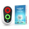 Toothbrushing Timer for Kids 2 to 3 Minutes, Funny Novelty Gift for Kids Adults, Magnetic Waterproof Timer with Color Lights in Bathroom for Children Training Coach (White)