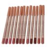 TOPINCN 12 Colors Lip Liner, Tube Lip Liner Pencil Long Lasting with Built in Sharpener, to Line and Define Lips