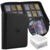 Top Loader Binder 9 Pocket, Holds 288 Toploaders, 100 Toploaders INCLUDED