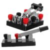 TOPPERFUN 2pcs Single Knife Switch Double Throw for Electrical Experiment Iron and Plastic Material, Reliable Performance and Effortless Assembly, for Circuit Science Experiments
