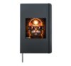 Total Solar Eclipse 2024 April 8 Cat America Totality Spring Hardcover Journal, Black