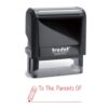 to The Parents of Self-Inking Teacher Stamp, 3/4" x 1-7/8", Classroom Communication Stamp, Parent Contact Rubber Stamp, Choose Ink Color