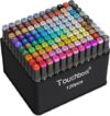 Touchbool 120 Color Alcohol Markers,Dual Tip Art Marker Pen, Classic Series Alcohol Felt Permanent Markers, Animation Art Sketch Sketching,Alcohol-based Markers