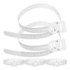 TOVINANNA 5pcs Plastic Measuring Tape for Body Measurement and Head Circumference, Portable and Adjustable Size Ruler for Newborns