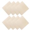 TOVINANNA 8pcs Square Wood Craft Pieces Unfinished Wooden Squares for Crafts 11.8 Inch Rustic Wood Blanks Easy to Glue and Engrave for Carving and Writing Projects