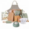 Tovla Jr. Real Cooking and Baking Set | Montessori Wood Tools | Ages 4-12