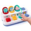Tovol Zerky Montessori Cause and Effect Toy 12-18 Months, Baby Push Button Pop Up Animal Toy, Interactive Sensory Toys for Toddlers 1 2 3, Developmental Educational Toy for Boys Girls