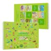 Town Sticker Book for Toddler Kids: 13 Scenes 14 Coloring Pages 600+ Stickers for Girls and Boys Ages 3-8, Airplane Car Travel Activity Toy, Christmas Gift for Screen-Free Fun and Creative Learning