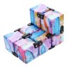 Toynk Infinity Cube Fidget Toy Blocks | Sensory Stress Relief Toy for ADD, ADHD, Autism | Anxiety Reducing Mini Fidget Games | Improves Hand & Wrist Dexterity | Brain Teasers for Focus and Relaxation
