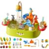 Toy Sink Electric Dishwasher Game