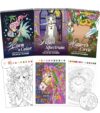 TOYSKY Color by Number Adult Coloring Book Set of 3, Sprial Bound Coloring Books for Adults Relaxation with 60 Mandala, Animal & Floral Designs, Easy Color Guide for Stress Relief,Gift for Women