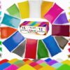 Toyssio Colored Sand for Sand Art [15 Colors: 12 lbs], Colored Sands Bulk, Delightful Sands Art Fun for Crafts, Parties, Children, Nice Colorful Fun Sandy Crafts for Kids Age 3+, Non-Toxic, 15 Bags