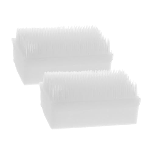 Toyvian 2pcs Wilbarger Therapy Brush Sensory Therapressure Therapy Tool for Occupational and Sensory Brushing, Stimulating and Calming Tools for Kids and Adults, Soft Flexible Bristles