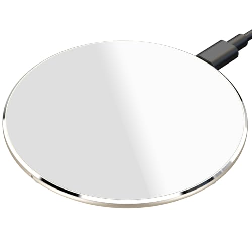TOZO W1 New 15W Max Fast Wireless Charger, Anti-Slip, Sleep-Friendly, Upgrade Fast Charging Pad Compatible with iPhone 17/17 Pro/17 Pro Max/Air/16/15/14/SE Series, Samsung Galaxy S25/S24/S23, Gold