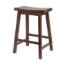 TRABVVIJSC Small Stool Bar Chair, Simple bar, Stool, Household high, European, Milk Tea Shop Round(Brown)
