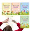 Tracing Book for Kids Ages 3-5, Magic Grooved Handwriting Practice Copybook