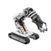 Tracked Mechanical Arm Building Block Set, STEM Educational Motorized Robot with Three Jaw Gripper, Engineering Collectible, Science Set Gift