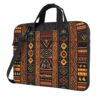 Traditional african design pattern Laptop Case 15.6 inch Laptop Sleeve Computer Bag Messenger Shoulder Bag Computer Case Carrying Cover