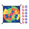 Trampoline Dart Board Accessories - Sticky Ball Target Toy Set