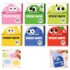 Transparent Pull-Out Sticky Notes，6 pcs