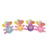 TREBIN Cute Sea Animal Stress Balls Sensory Fidget Toy, Fashion Squishy Set - Slow Rising Sugar Squeeze Toy for Anxiety Relief & Focus, Glitter Sea Animal Gifts ( 1Pack 4'' Random Goldfish)