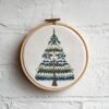 Tree Cross Stitch Kits for Beginners Adults,11 CT Patterns Dimensions Embroidery Kits Arts Craft Kits, Home Decor 13.7 x 13.7in,35x35cm（26414）-101A