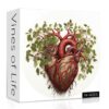 Tree of Life Puzzles 1000 Pieces for Adults, Nature Heart Challenging Jigsaw Puzzles, Hard Round Plant Puzzle as Home Decor
