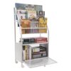 Treliamd Storage Rack, 5-Tier Small Magazine Rack, Children's Storage Rack
