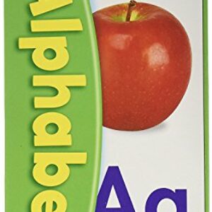 Trend Enterprises: Alphabet Pocket Flash Cards, Great for Skill Building and Home Use, 56 Self-Checking Cards Included, Match Letters to Photos and Words, for Ages 6 and Up