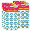 Trend Wonderful Flower Scent Stickers, 24 Per Pack, 6 Packs