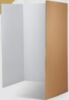 Trifold Poster Board, 16 x 24 (6, White, 16 * 24'')