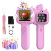 Trigowalt Outdoor Portable Kids Microscope: Handheld Microscope Auto Focus