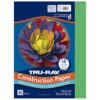 Tru-Ray® Construction Paper, 50% Recycled, 9" x 12", Festive Green, Pack of 50