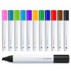 TRU RED Staples Tank Dry Erase Markers Chisel Tip Asst 12/Pack