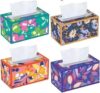 Trusted Care Facial Tissues, 4 Big Boxes, 230 Tissues Per Box - 2-Ply, Soft & Absorbent (920 Total), Packaging May Vary.
