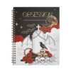 Truuvaee Obsession Dark Adult Coloring Book, Spiral Bound Creepy Cute Goth Pages with Spooky Designs & Dark Humor, Witchy Stress Relief Gift, 30 Pages