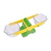 TTETTZ Bucket Balance Scale for Kids Math Activities Weight Measurement Science Exploration Math Cube Number Learning Material Suitable for Preschool