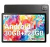 TT.KIDS 10.95 Inch Android 16 Tablet, 30GB RAM+128GB ROM, 1280 * 800 IPS HD Display, 5MP+8MP Camera, 7800mAh Battery, 1TB Expandable Storage, Type-C, Black