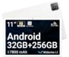 TTKIDS K6PRO 10.95 Inch Tablet for Adults, 5-Core Android Tablet 32GB RAM 256GB ROM, White