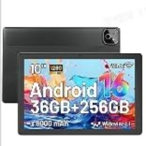 TT.KIDS K6ProL 10.95Inch Android 16 Tablet, 32 RAM 256GB ROM, Octa-Core Processor, 1280 * 800 IPS HD Screen, 7800mAh Battery, Dual Speakers, 5MP+8MP Camera, WiFi 6+BT5.4, Widevine L1 for Streaming