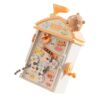 TTVVKPL Beads Bracelet-Maker Machine for Girls Automatic Hand-Crank DIY-Beaded Jewelry Maker Kit with Clear Front Panel Craft-Projects Stringing Toy Friendship Gifts for-Kid
