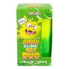 TUBAN Jiggly Slime Neo Duo 430 g - Two-Tone Neon Slime for Kneading, Stretching and Blowing, Safe Sensory Toy for Children from 6 Years - Yellow/Green