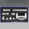 Tubular Vernier Inside Micrometer, Extension Rod Type, Max 50-600mm, Range Optional, Range Optional, 0.01mm Accurate, with Rods/Standard Caliper, for Industry 50-250mm