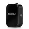 Tuqila Waterless Essential Oil Diffuser Machine, Plug-in or 3 D Batteries Operated for Home, Hotel, Office Black