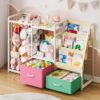 Twinkoo Kids Bookshelf and Toy Storage, Stuffed Animal Storage