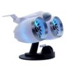 Twin Turbofan Engine Model LED Lighted Desk Jet Fan
