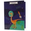 Two‑Pocket Dinosaur Folders, Glossy Laminated Kids Pocket Folders Letter Size, 8.5x11 Inch Heavy Duty Back to School Supplies, Homework Organizer for Classroom Boys Girls (Raptor, 10PK)