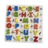 TWTCZOZ Wooden Puzzle Educational Toy Alphabet Blocks Activity Board Fine Motor Skills Preschool Game Suitable for Family Home Classroom, Alphabet