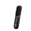 TxTmochi Cordless Hair Straightener Brush, Negative Ion Anti-Frizz Styling Tool, 20s Fast Heating with MCH Ceramic Tech, Anti-Scald Comb, 3 Temp Settings, Rechargeable, for All Hair Types